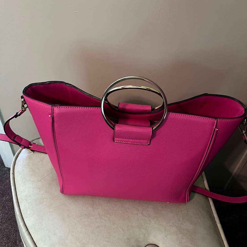 Hot Pink Bangle Purse - Late Landry